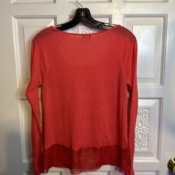 Daytrip from Buckle Gold Embellished Front Long Sleeve Shirt  Small - Picture 3 of 10
